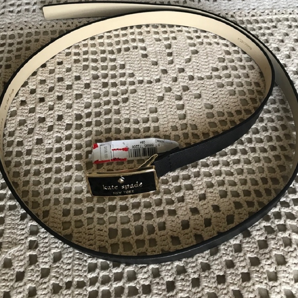 Kate Spade Black Belt
